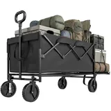 Outsunny Bollerwagen schwarz