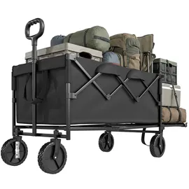 Outsunny Bollerwagen schwarz