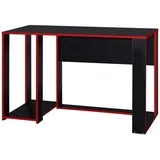 Hti-Living Gamer Gaming Desk 120 x 54 cm schwarz/rot