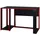 Hti-Living Gamer Gaming Desk 120 x 54 cm schwarz/rot
