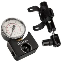 Aqua Computer Dr. Drop Professional Druckprüfgerät inklusive Luftpumpe, Wasserkühlung Überwachung, Schwarz