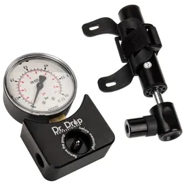 Aqua Computer Dr. Drop Professional Druckprüfgerät inklusive Luftpumpe, Wasserkühlung Überwachung, Schwarz