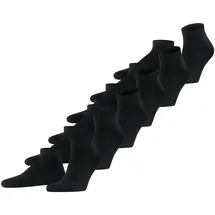 Falke Happy Sneakersocken 6er Pack Schwarz 43-46