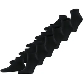 Falke Happy Sneakersocken 6er Pack Schwarz 43-46