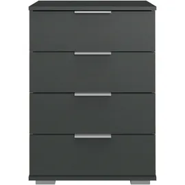 Möbel Boss Nachtschrank Easy Plus 52 x 38 x 74 cm Grau