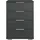 Möbel Boss Nachtschrank Easy Plus 52 x 38 x 74 cm Grau