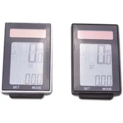 FILMER Fahrradcomputer 40109, kabellos, Solar, 16 Funktionen