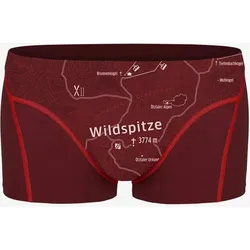 Ein schöner Fleck Erde Boxershorts Wildspitze rostrot S