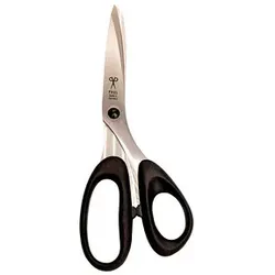 PAUL Stoffschere 907 silber/schwarz 19,0 cm