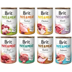 BRIT PATE & MEAT MIX 8x400g