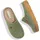 ROHDE Damen Pantolette Leder Zehentrenner mit Leopardenmuster Rodigo-D 5891, Größe:40 EU, Farbe:Beige - 40