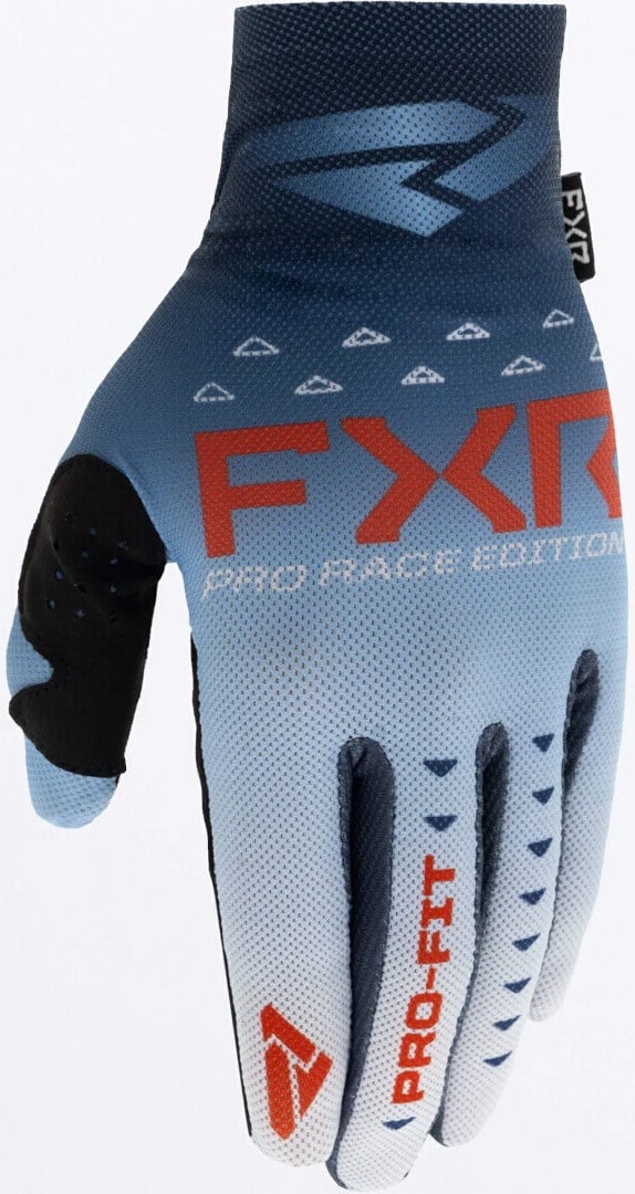 FXR Pro-Fit Air 2023 Motorcross handschoenen, rood-blauw, L Voorman