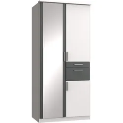 Kleiderschrank KOBLENZ - weiß
