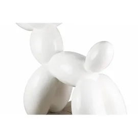 KUNSTLOFT Skulptur, Weiß, Stein, 3.8x46x18 cm, Dekoration, Skulpturen & Dekoobjekte, Skulpturen