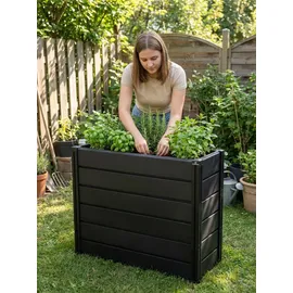 KHW Demeter XXL schmal 158 x 44 x 92 cm Anthrazit