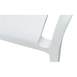 Möbel Kraft Lacona Stapelstuhl 55 x 54,5 x 77,5 cm schwarz/weiß