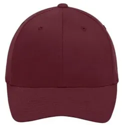 Original Flexfit® Cap MB6181 ohne Verschluss, wein-rot, Größe L/XL - rot - L