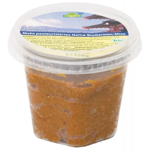 Nama-Bio-Gersten-Miso nicht pasteurisiert – bio (0.25kg)