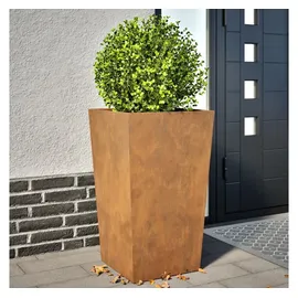 vidaXL Pflanzkübel 45 x 45 x 75 cm Braun