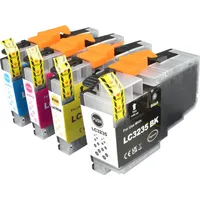 Ampertec 4 Kompatible Tinten ersetzt Brother LC-3235XL Multipack KCMY