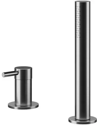 MGS MILANO Minimal MB509 Einhebelmischer mit Handbrause - titanium