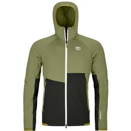 Ortovox Fleece Rib Hoodie Grün XL