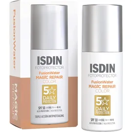 Isdin Fotoprotector Fusion Water Magic Repair Color LSF 50 50 ml