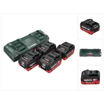 Metabo 18 V Basis Set Akku 4x 10,0 Ah