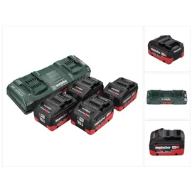 Metabo 18 V Basis Set Akku 4x 10,0 Ah