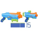 Nerf Elite Junior Ultimate Starter Set, 2 Easy-Play Blaster, 15 Nerf Elite Darts, Outdoor-Spielzeug für Kinder ab 6 Jahren