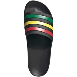adidas Adilette Aqua Core Black / Green / Pure Ruby 44 2/3