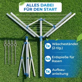 monzana 100508 Wäschespinne