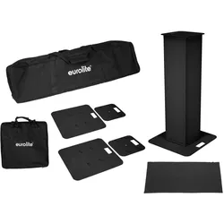 EUROLITE 2x Stage Stand 100cm inkl. Cover und Tasc