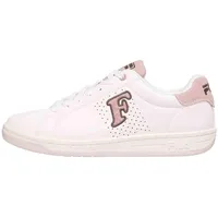 Fila Damen Crosscourt 2 NT Patch wmn Sneaker, White-Pale Mauve, 38 EU