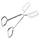 Contacto Grillzange 26 cm Edelstahl silber
