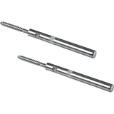 2x Tablarträger unsichtbar Regal 10x100 mm Regal-Träger 40 kg Regalbodenträger