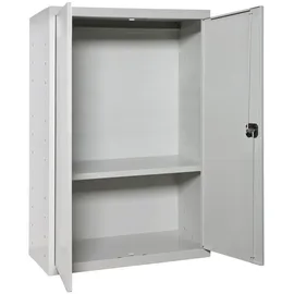 Proregal AMEGO Stahlschrank 90 x 80 x 40 cm Grau-Grau