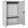Proregal AMEGO Stahlschrank 90 x 80 x 40 cm Grau-Grau