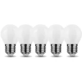 V-Tac Mini LED Leuchtmittel Birne G45 969661 4 W E27 Kaltweiß 5 St.