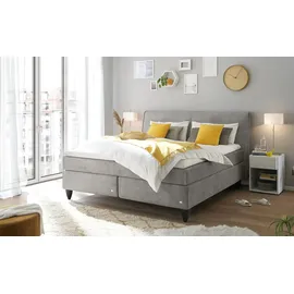 Ruf Boxspringbett Aurelia ¦ grau ¦ Maße (cm): B: 170 H: 114