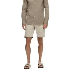 Selected Herren Chino Shorts SLHSLIM-MILES FLEX Mid Waist Slim Fit 16092329 Grau XXL