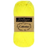 Scheepjes - Scheepjes 601 Neón Amarillo Catona Hilo - 1x50g