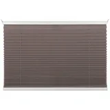 MYDECO Plissee FREE 100 x 130 cm Taupe