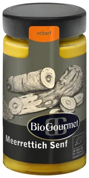 BioGourmet Meerrettich Senf bio