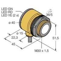 Turck Ultraschallsensor T30UDPA W/30