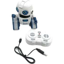 ophy Roboter Kinder Spielzeug, wiederaufladbar RC Roboter LED Augen Spaß