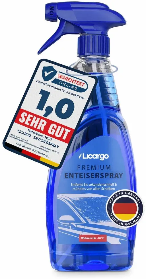 Enteiserspray LICARGO - Autoscheiben schnell enteisen - 750 ml