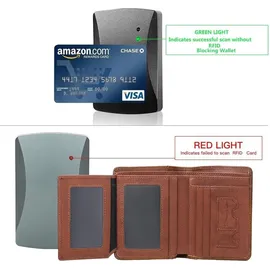 luxuskollektion Herren Geldbörse RFID Schutz braun