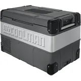 Milenco myCOOLMAN Zweizonen Kompressorkühl-/Gefrierbox 53L: The Explorer, Grau