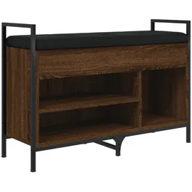vidaXL Schuhbank 85,5 x 57,5 x 32 cm braun / braun